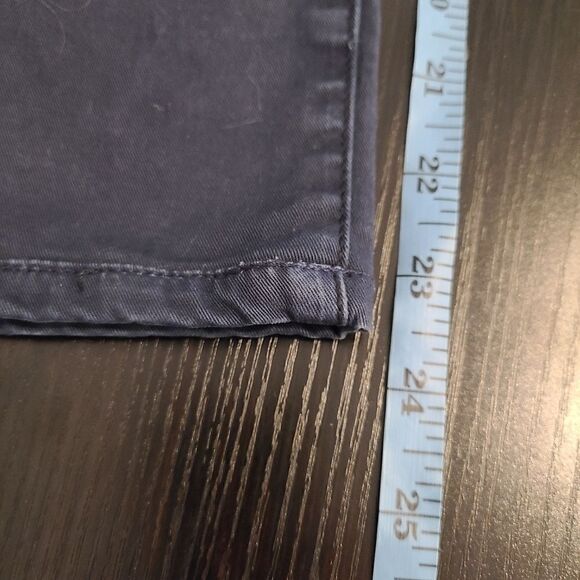 American Eagle Stretch Skinny Cropped Chino Pants – Navy Blue 16 - Picture 8 of 8